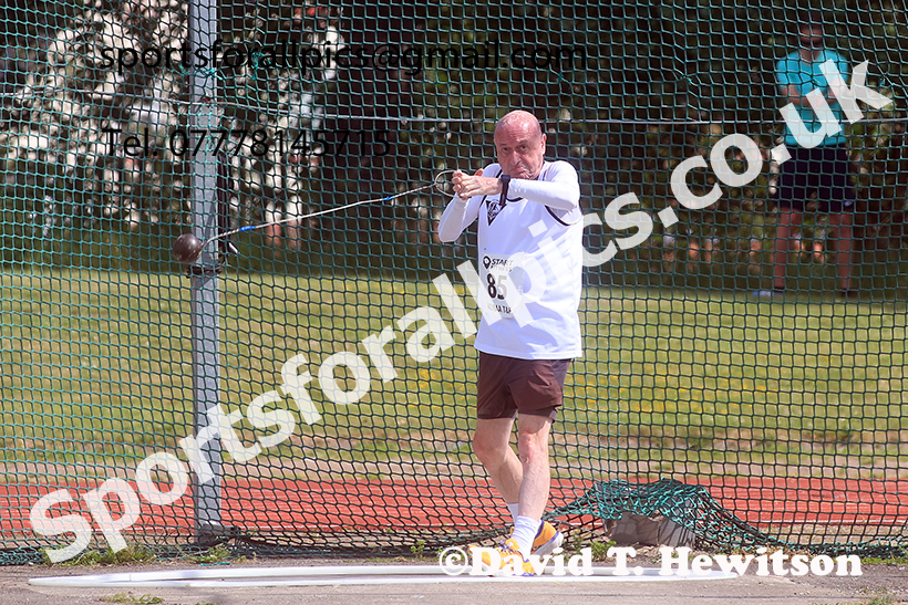 Hammer, 2025 NEMAA Track and Field, Monkton. Photo: David T. Hewitson/Sports for All Pics